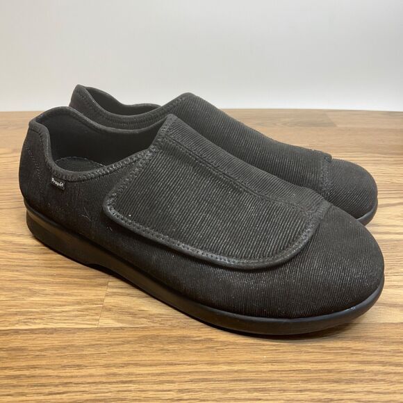 Propet Men’s Black Cush n Foot Casual Comfort Slipper - 15 (5E XX) - Picture 1 of 9